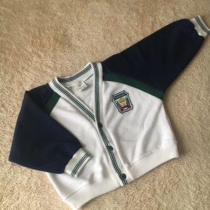 Tennis Button Sweatshirt